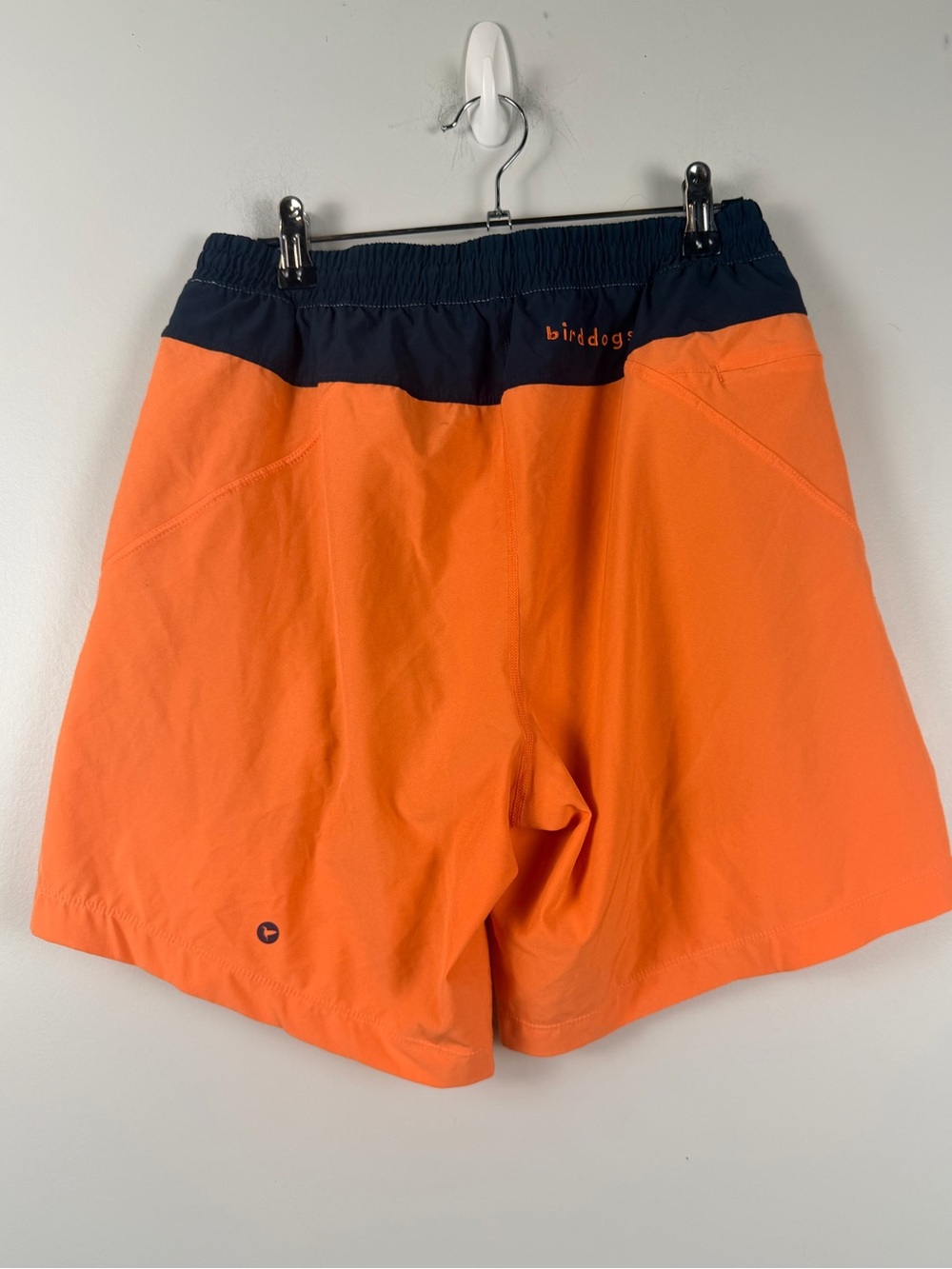 Birddogs orange and navy men’s classic shorts size large - Picture 2 of 6